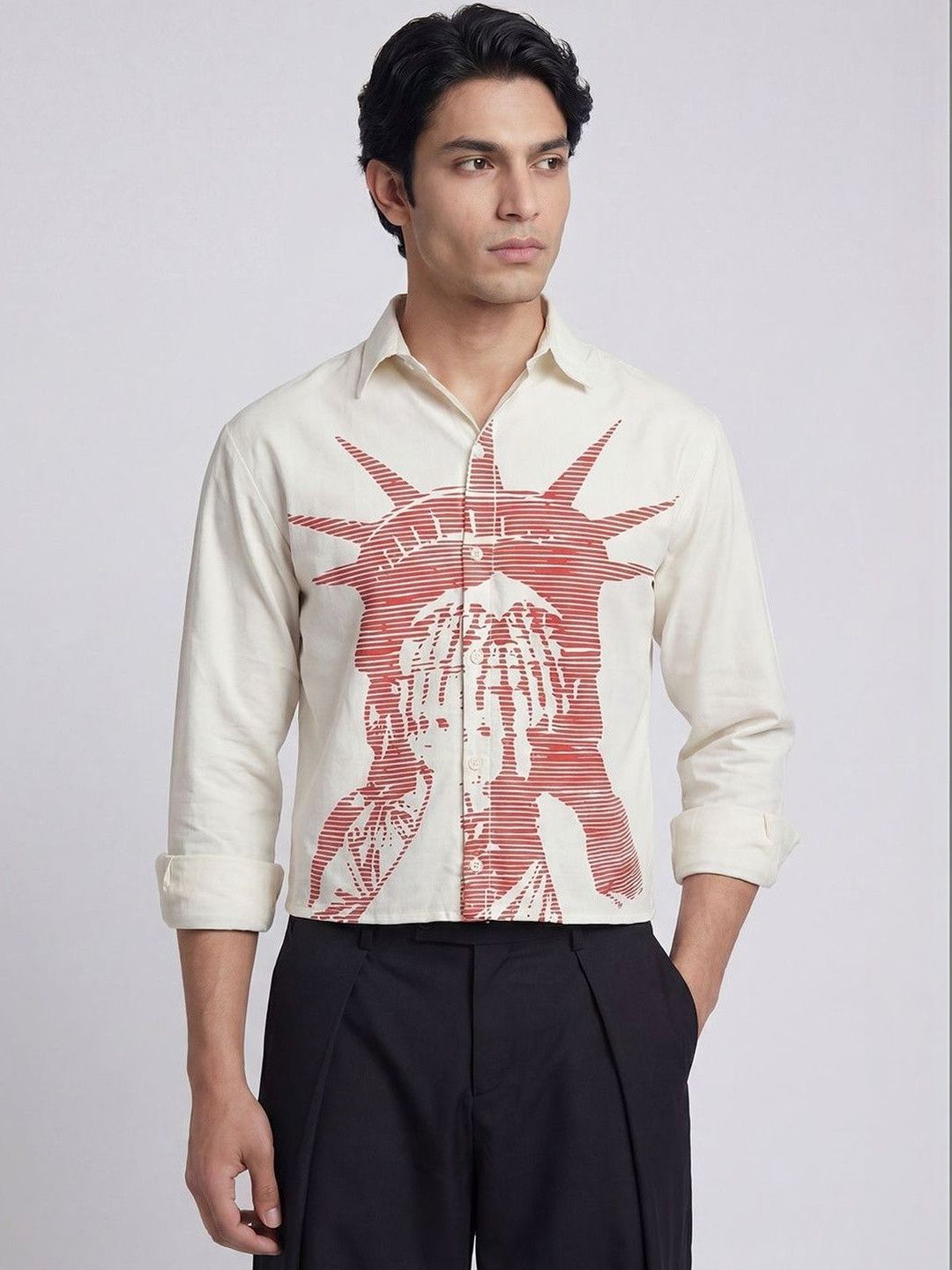 FUGAZEE FUGAZEE Men Printed Casual Shirt