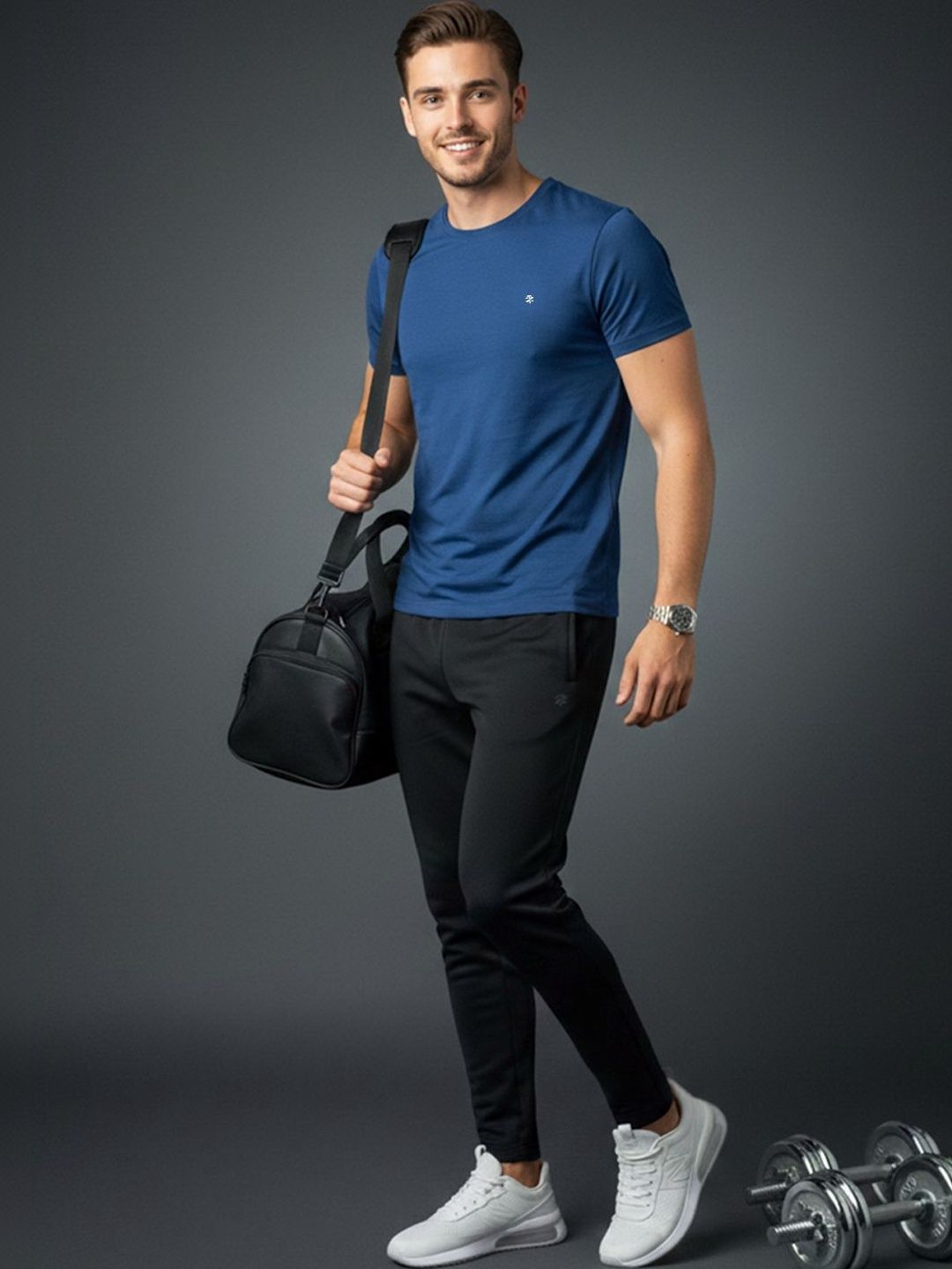 HERE&NOW Men Brand Logo T-shirt