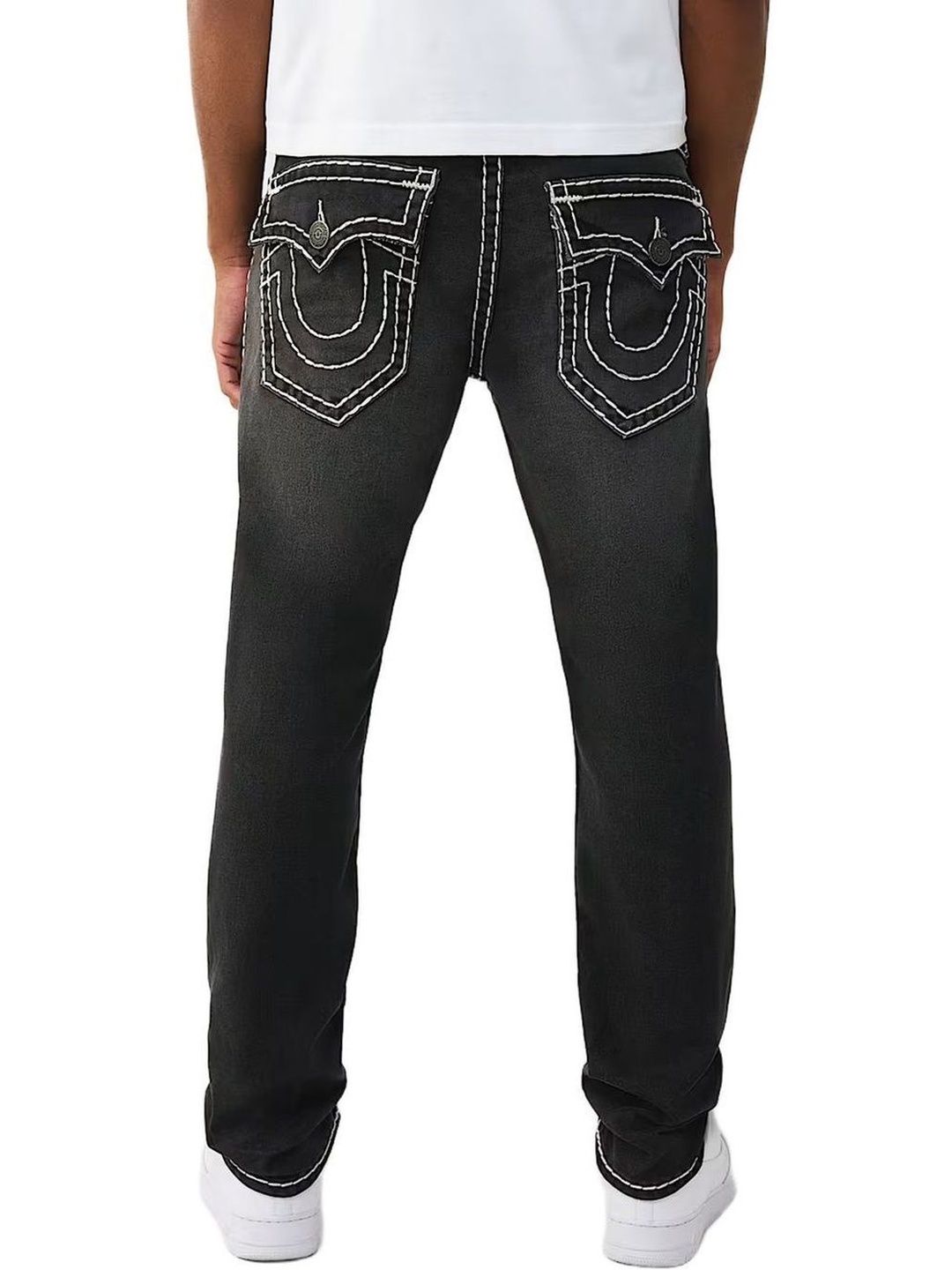 Buy True Religion Men Black Solid Skinny Fit Super T Rocco Jeans