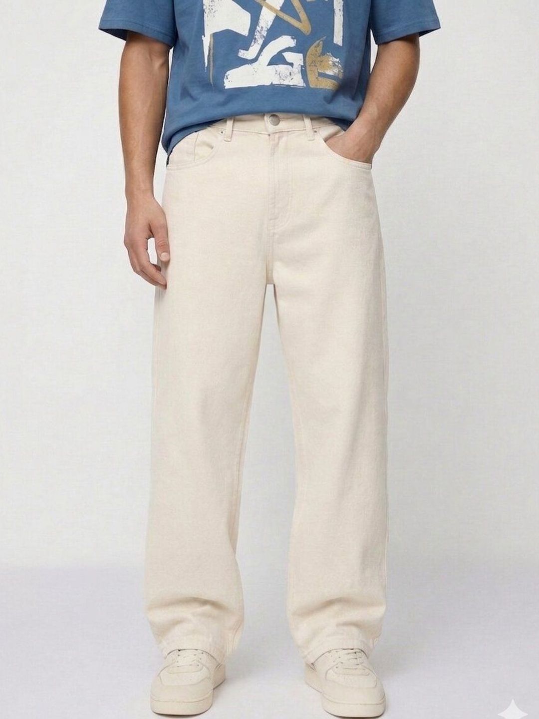 SZN Men Relaxed Fit Mid-Rise Jeans