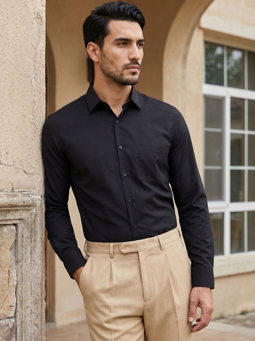 Indian Needle Men Classic Formal Shirt