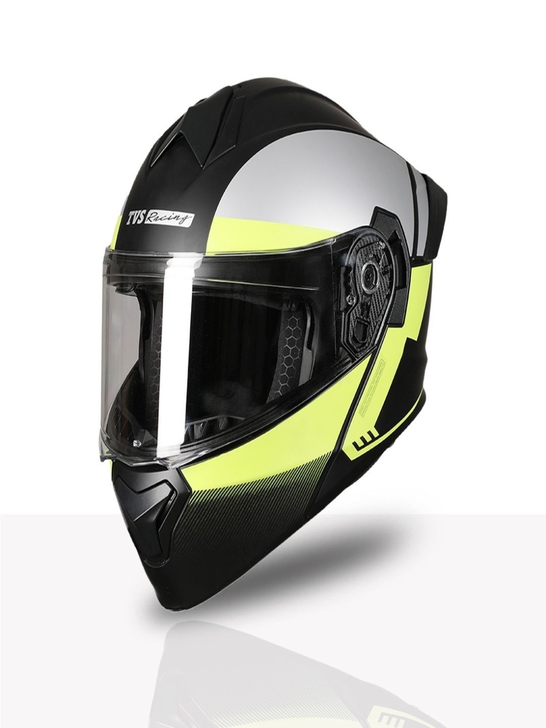 TVS Dual Visor Flip-up Riding Helmet
