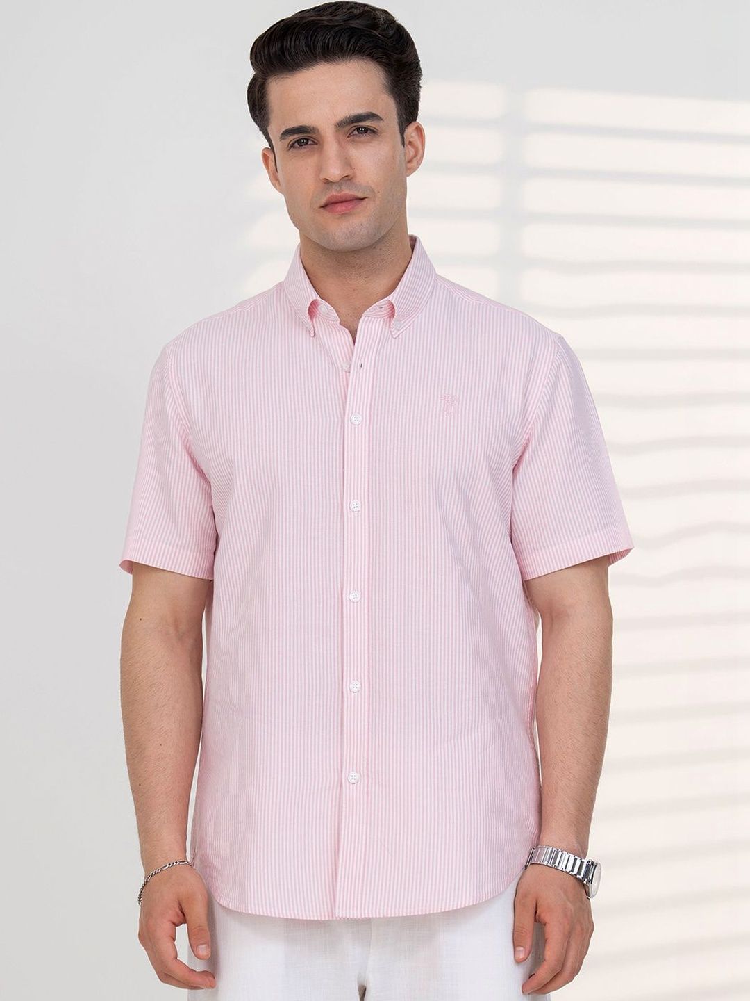 Red Tape Men Striped Casual Shirt