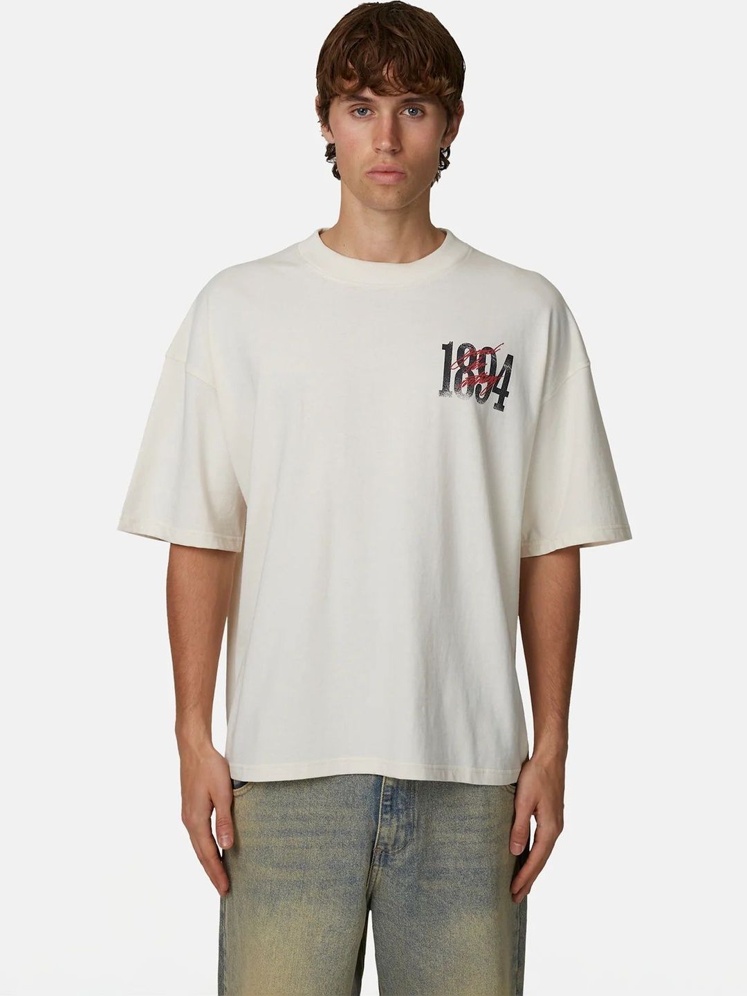 LazyGreg Men Oversized Graphic Printed Cotton T-shirt