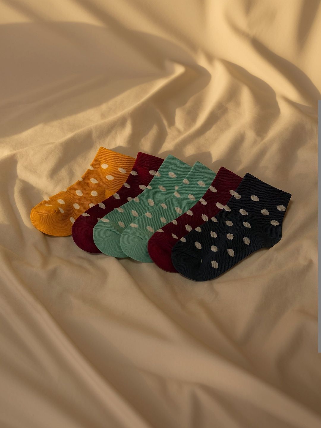 Blacktank Men Pack of 4 Cotton Patterned Ankle Length Socks