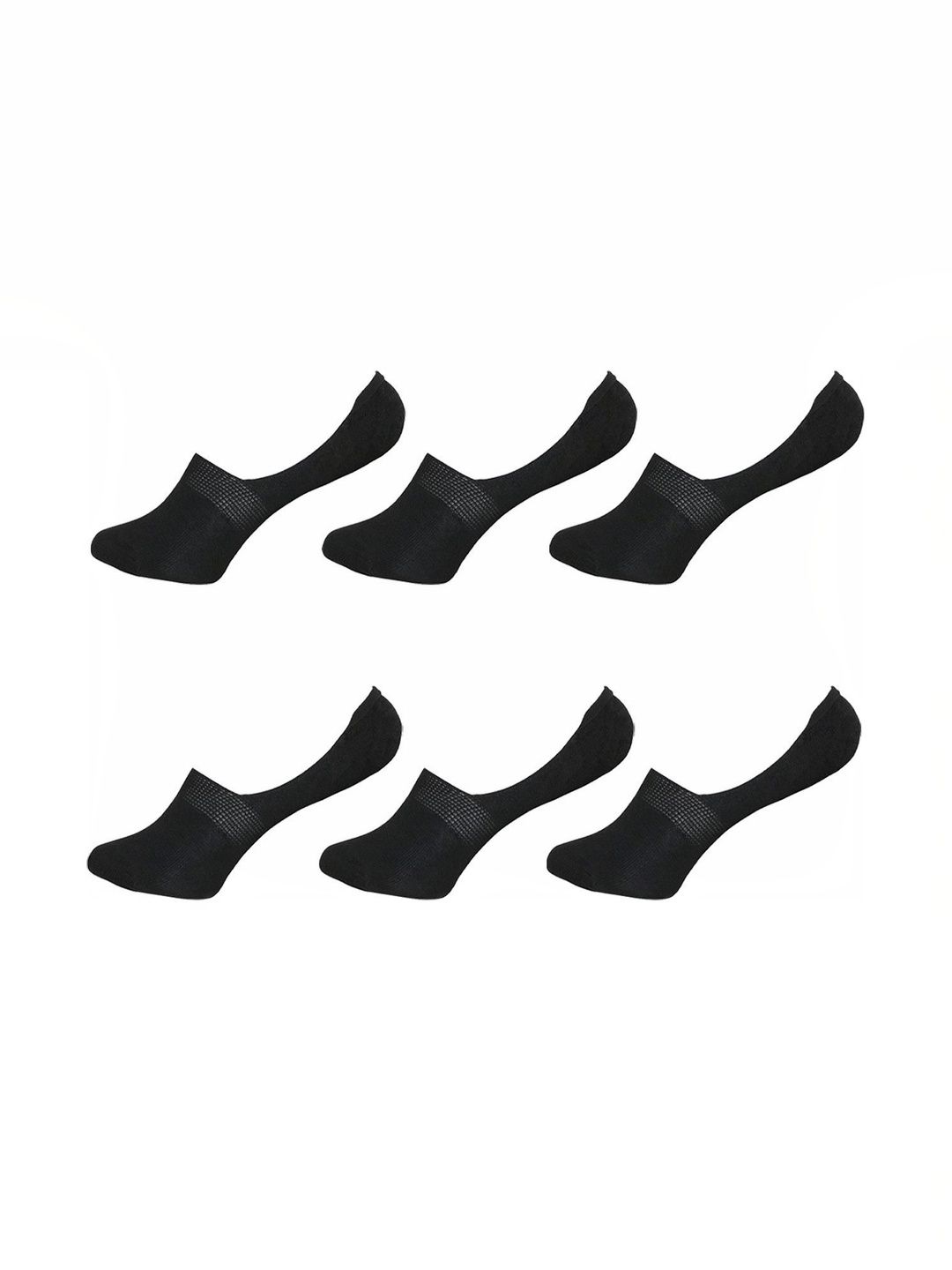 Blacktank Men Pack of 6 Cotton Shoe Liners Socks