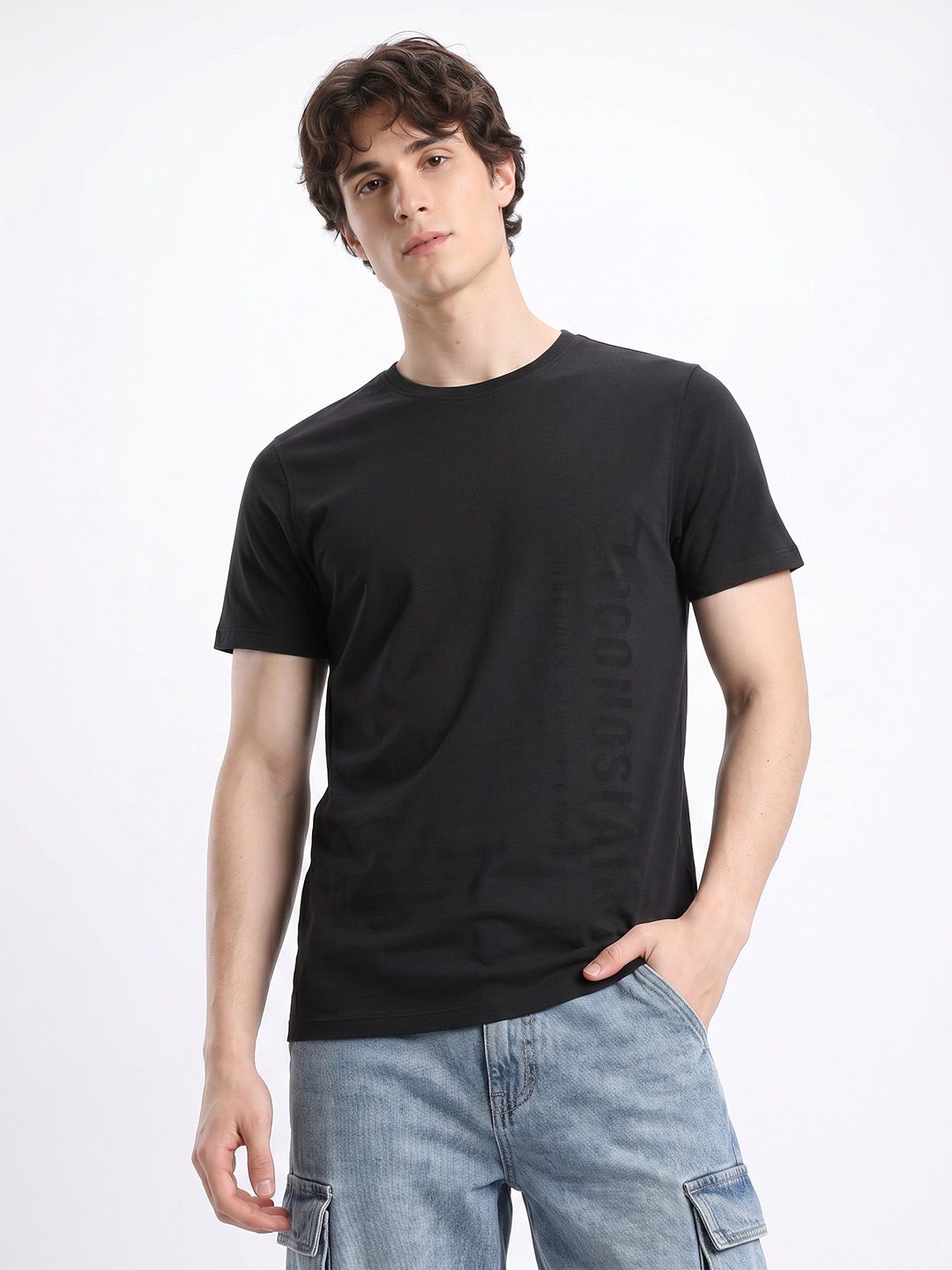 Aeropostale Typography Printed Pure Cotton T-shirt