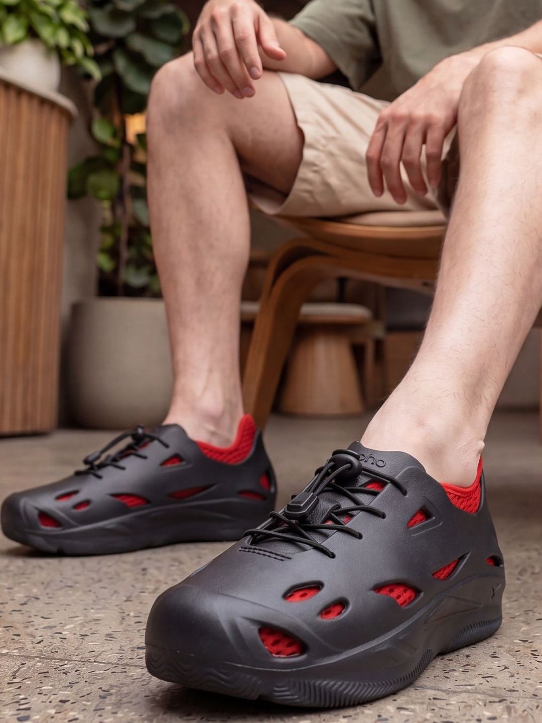 yoho Men Zogs & Comfortable Convertible Hybrid Clog-Sneaker