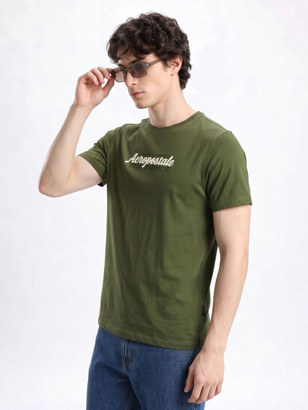 Aeropostale Brand Logo Printed T-shirt
