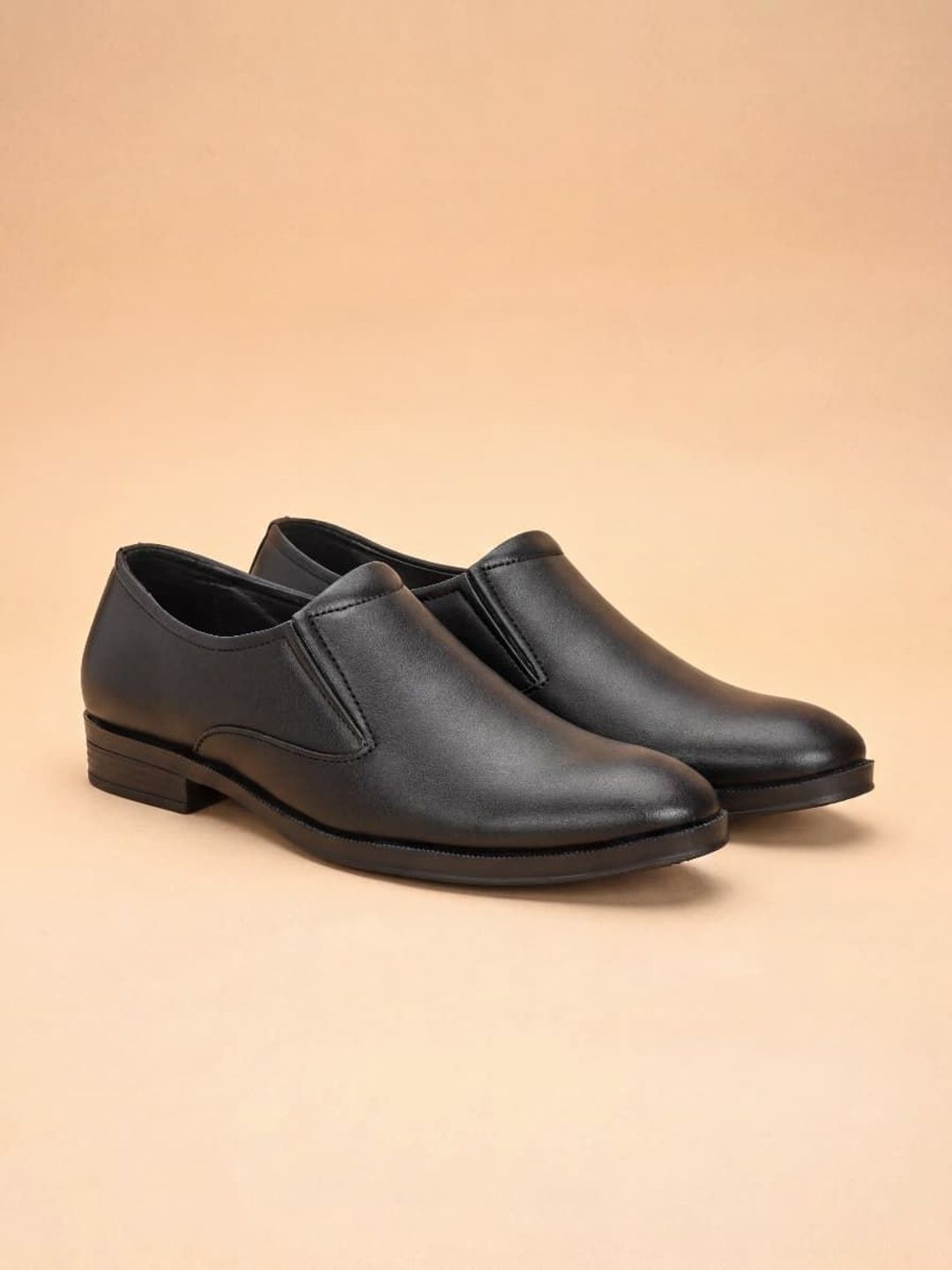 Mast & Harbour Men Round Toe Slip-On Shoes Formal Shoes