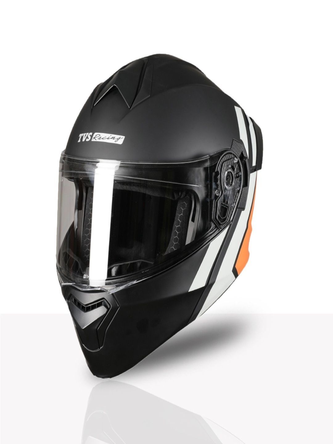 TVS Dual Visor Flip-up Riding Helmet