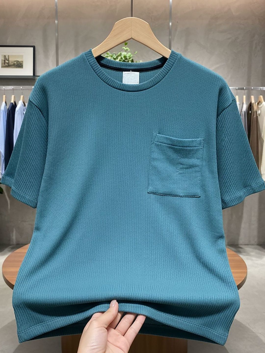 HERE&NOW Men Pockets T-shirt