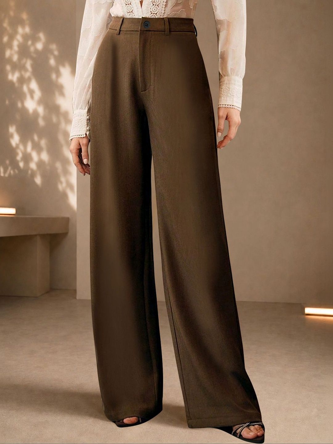 Neon Femme Women High-Rise Trousers