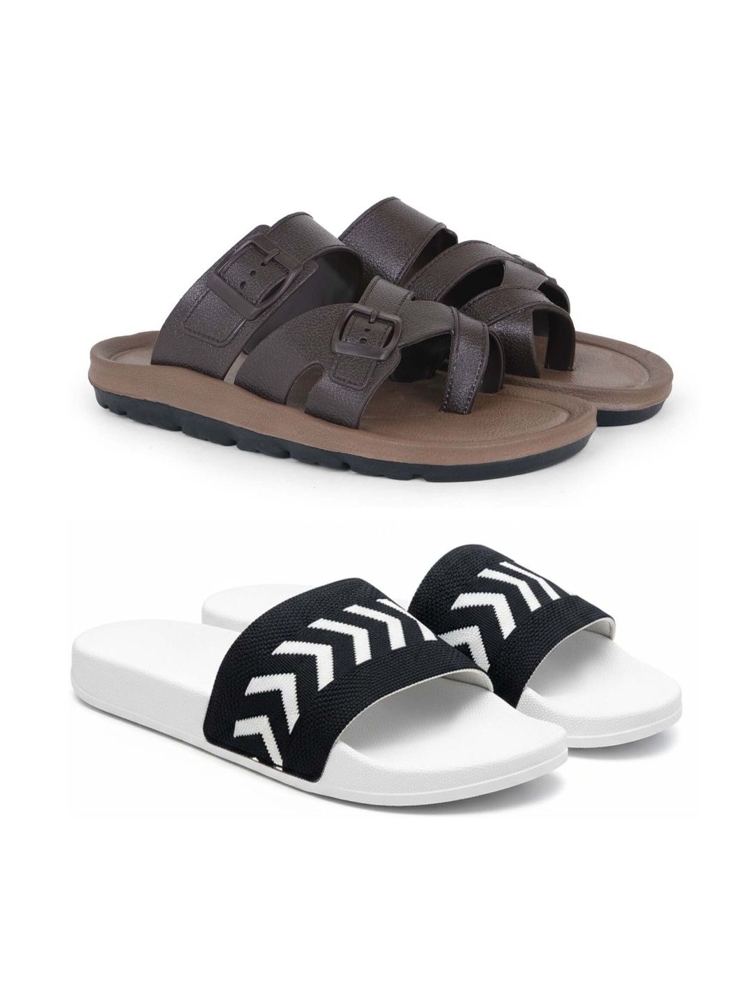 Pampy Angel Men Colourblocked Slip-On