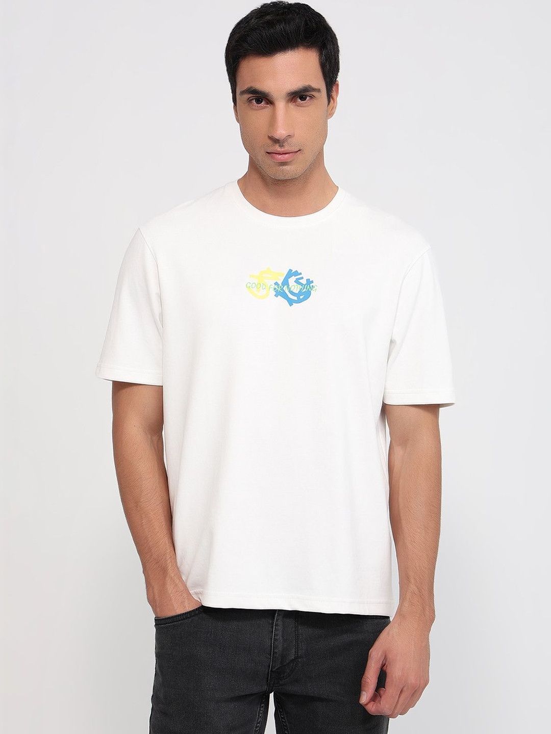 Parx Parx Men Typography Printed T-shirt