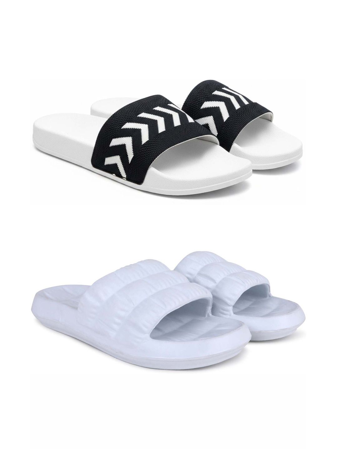 Pampy Angel Men Printed Sliders