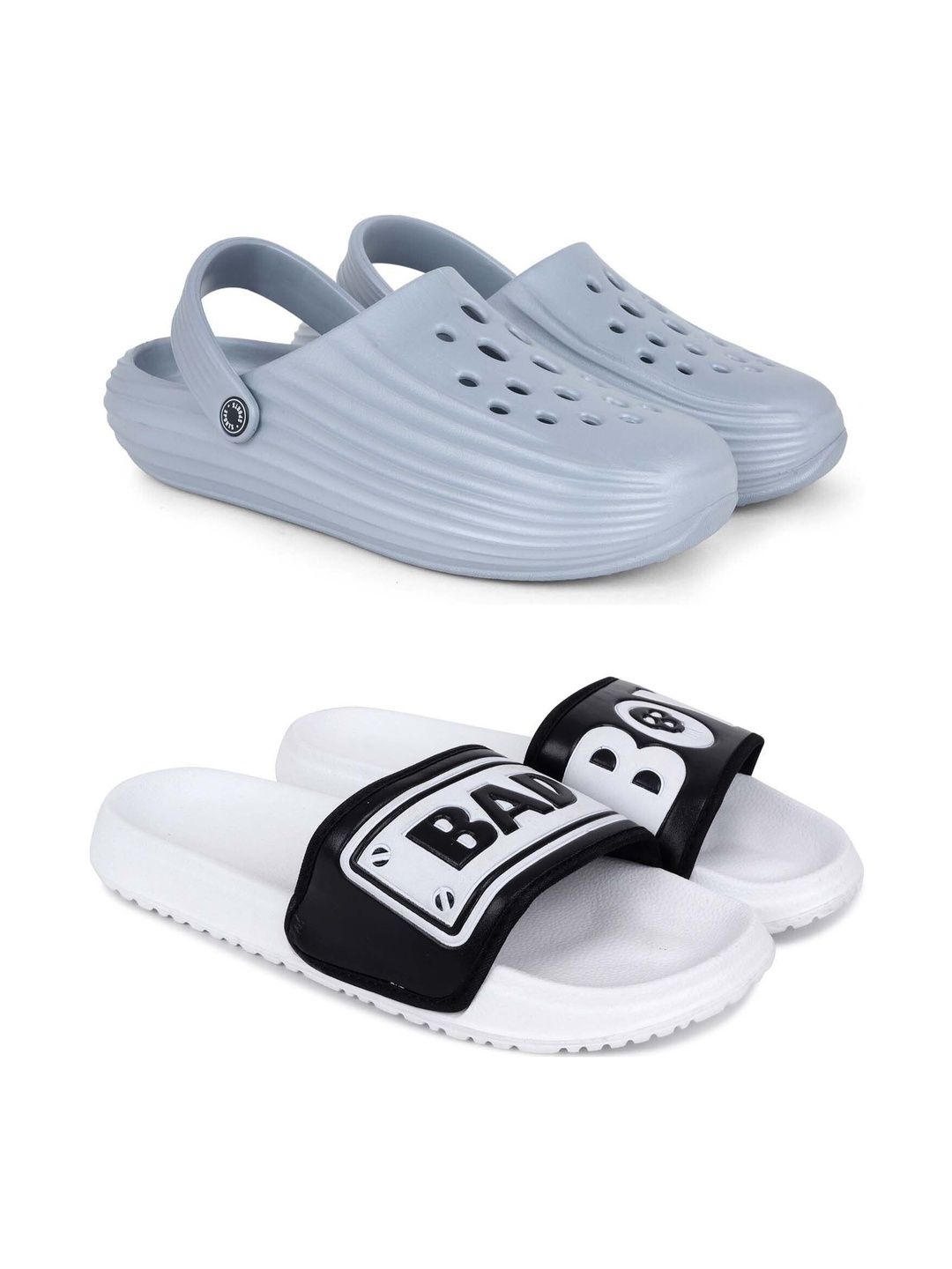 KAPYANSH Men Printed Sliders