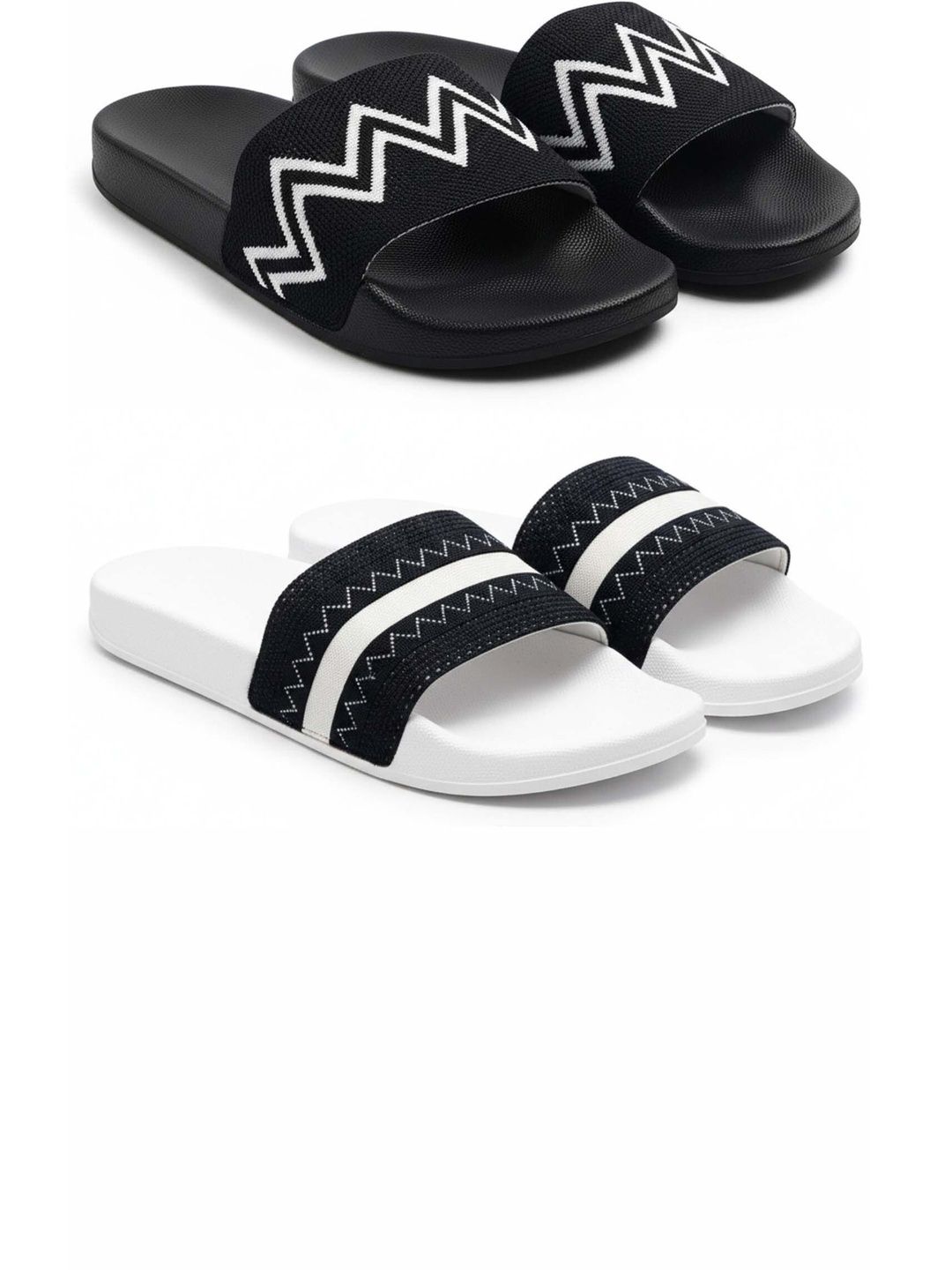 KAPYANSH Men Printed Sliders