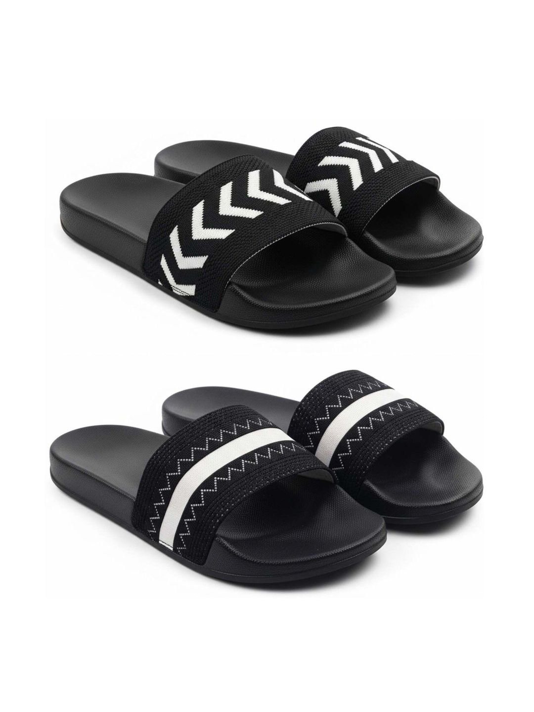 KAPYANSH Men Printed Sliders