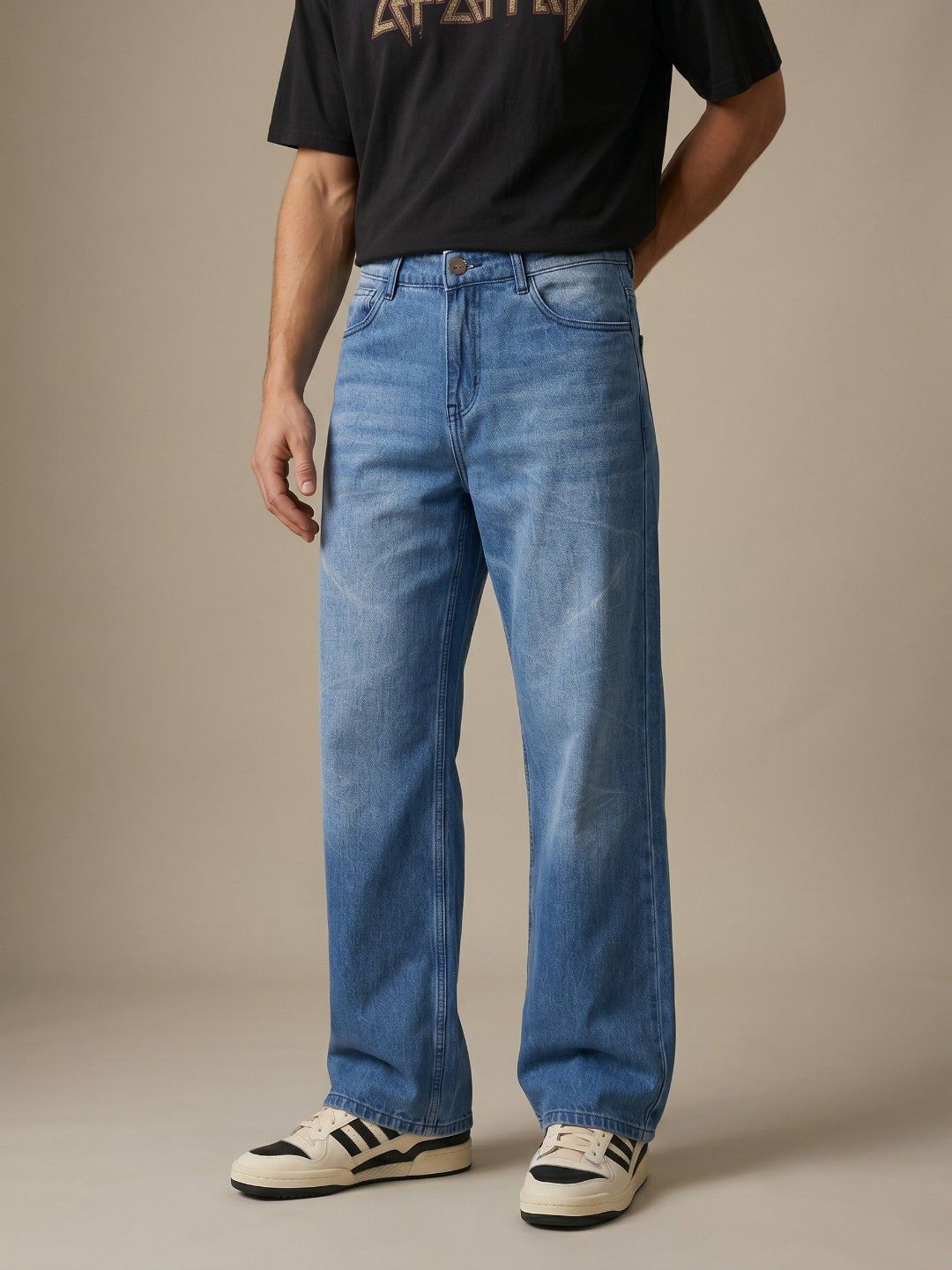 glitchez Men Pure Cotton Jeans