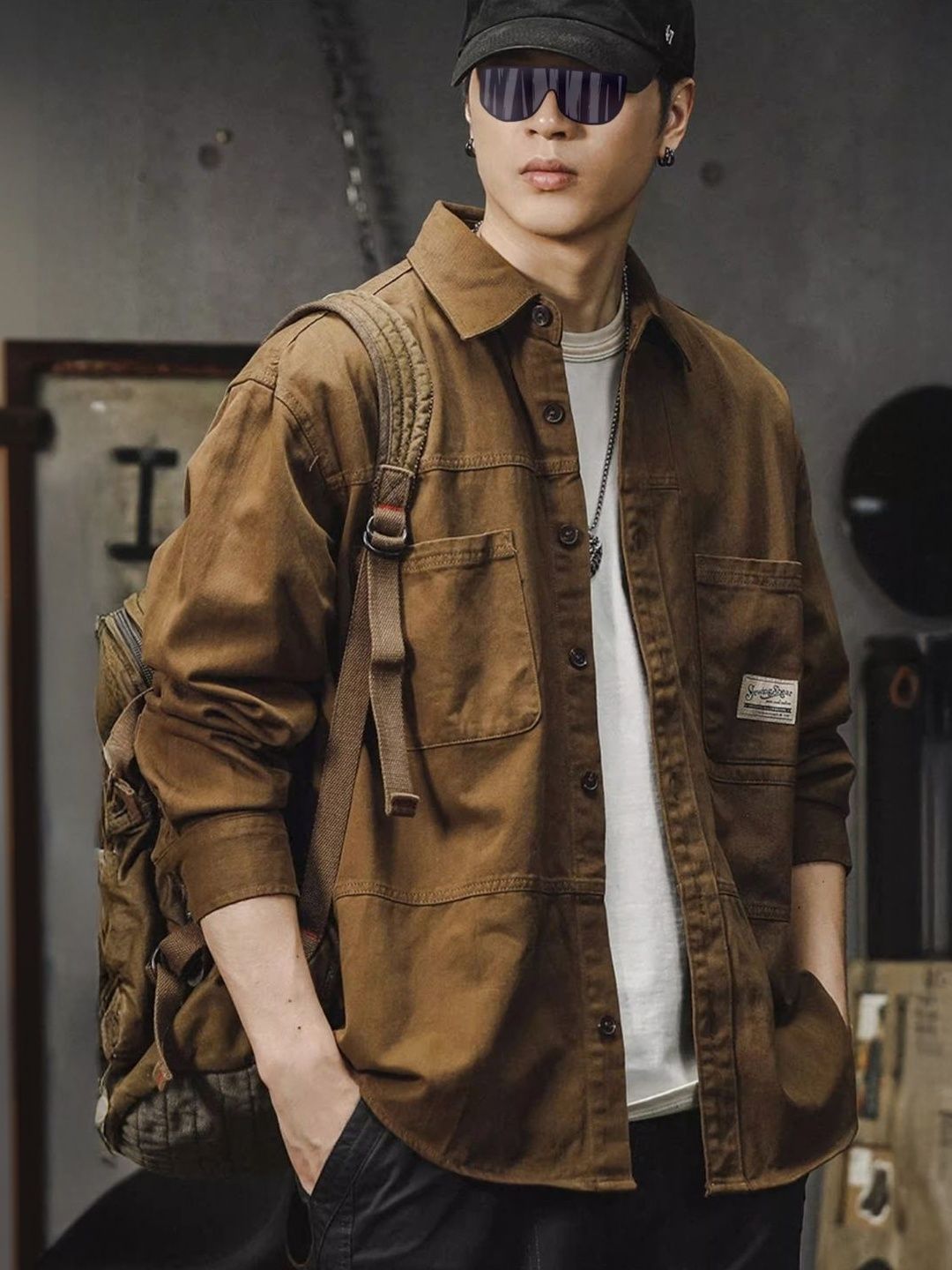 StyleCast Men Solid Casual Shirt