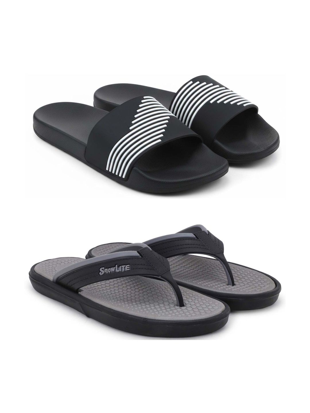 KAPYANSH Men Striped Slip-On
