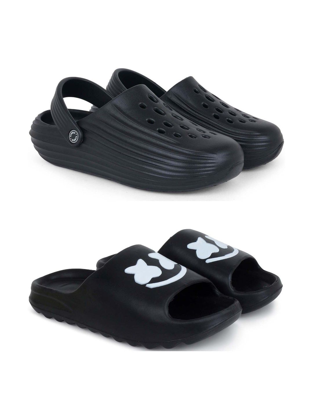 KAPYANSH Men Printed Sliders
