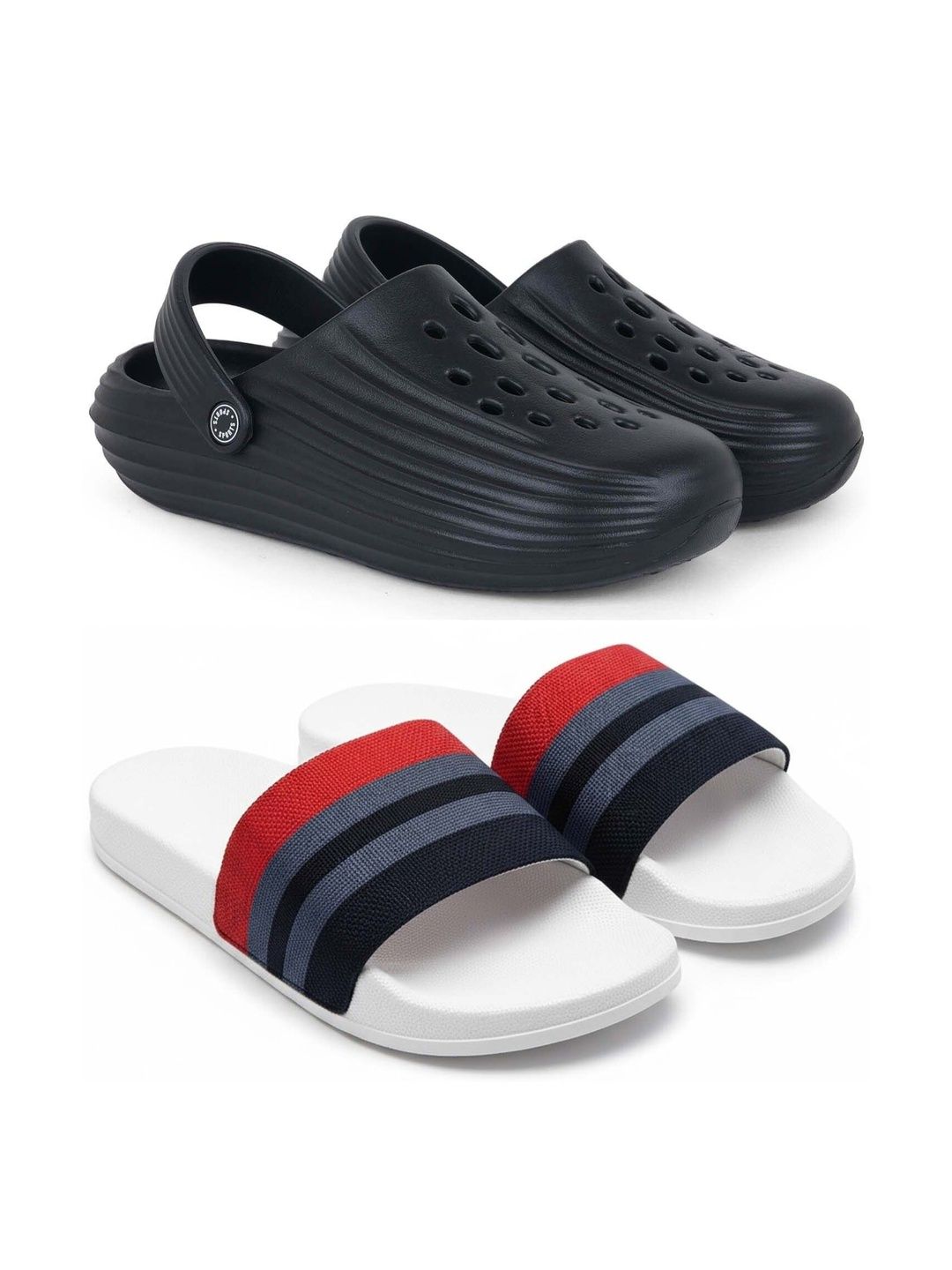 Pampy Angel Men Colourblocked Clogs