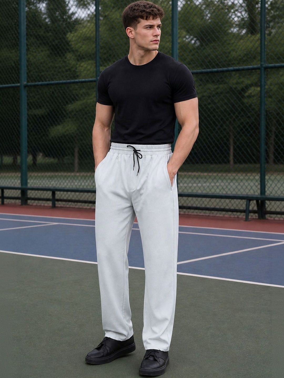 SZN Men Regular Fit Training Track Pants