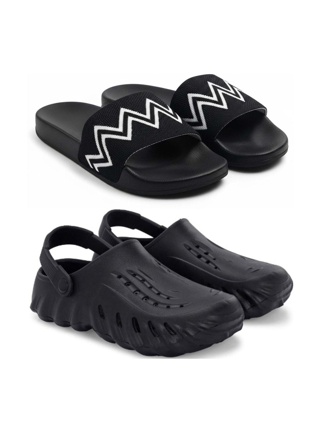 Pampy Angel Men Printed Sliders