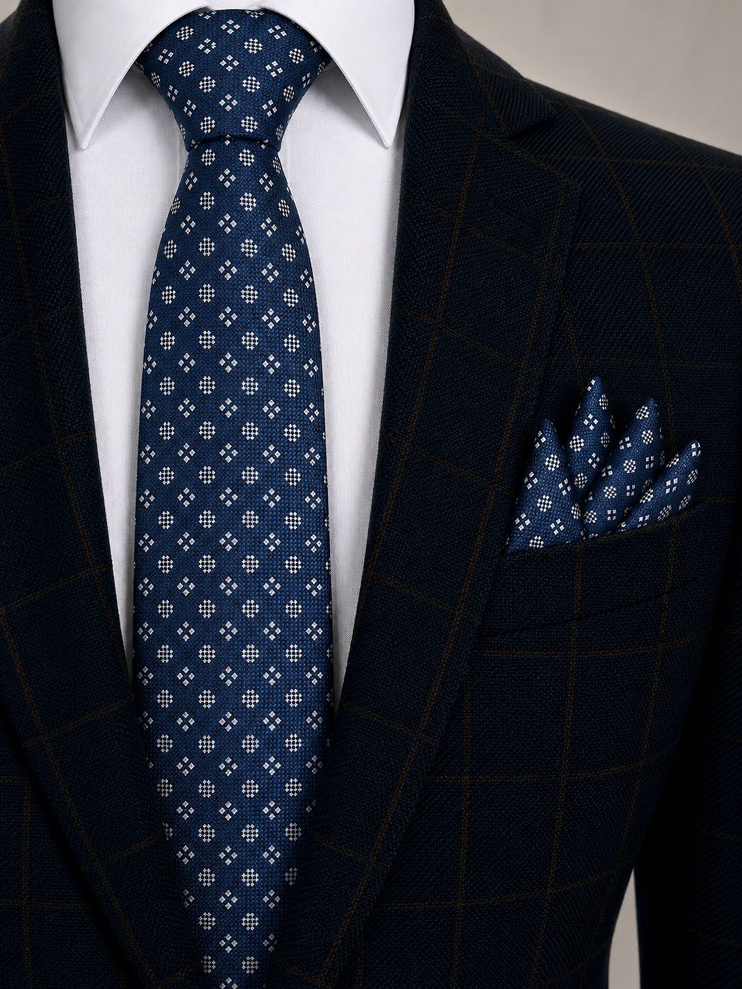 Cazzano Men Printed Skinny Tie