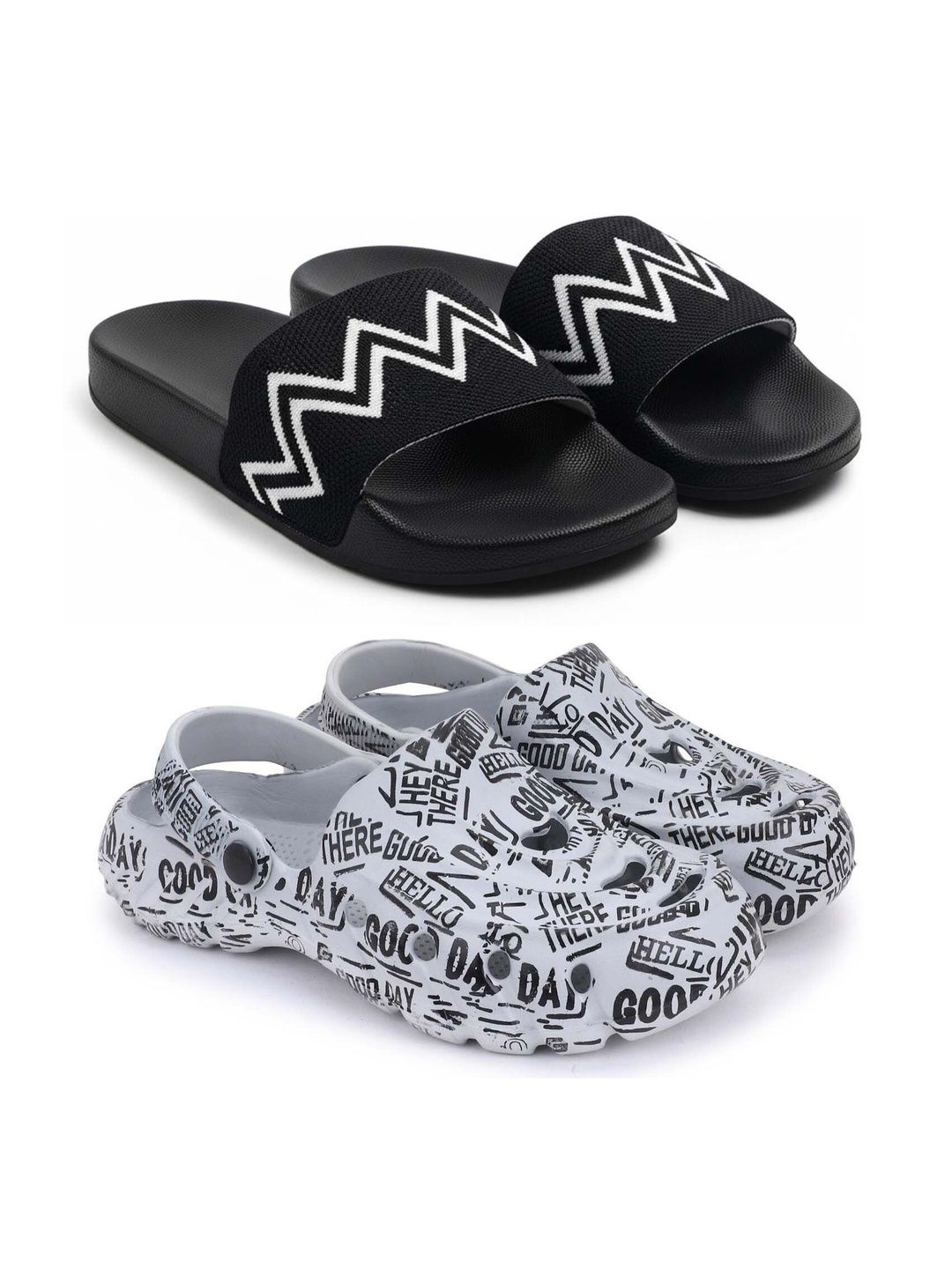 KAPYANSH Men Printed Slip-On