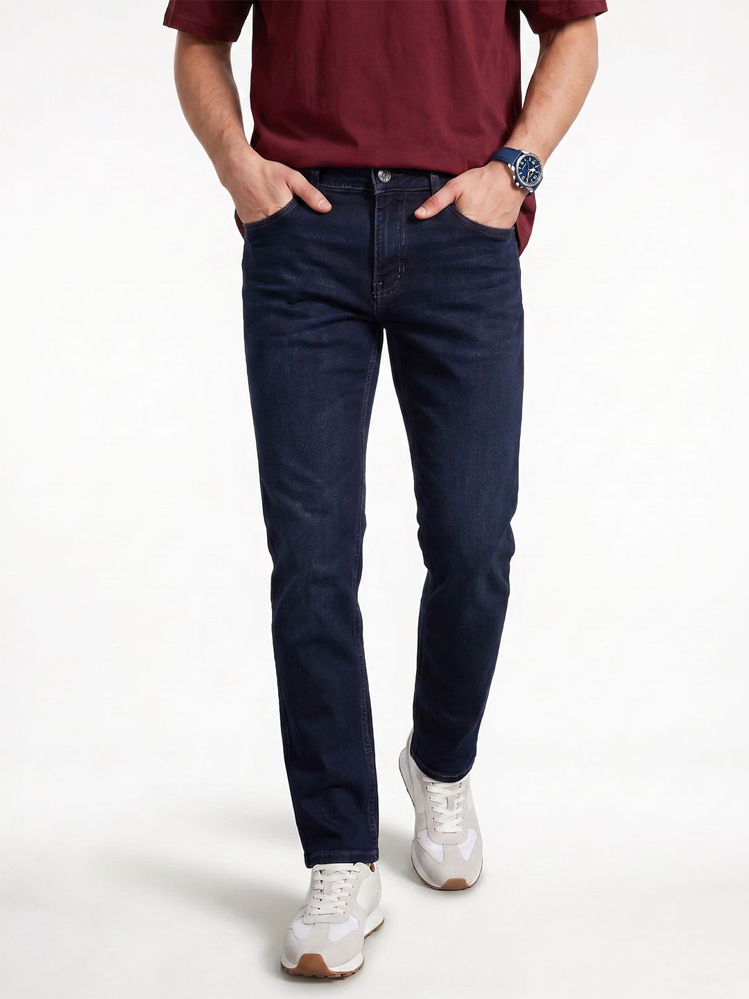 Integriti Integriti Men Smart Slim Fit Stretchable Jeans