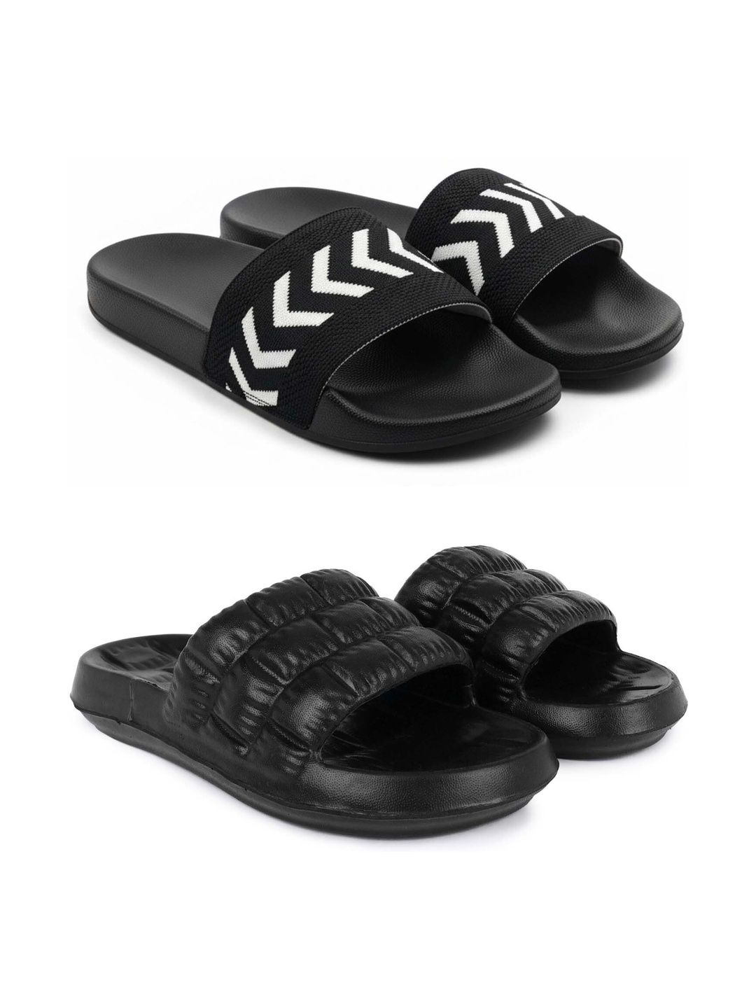 Pampy Angel Men Printed Sliders