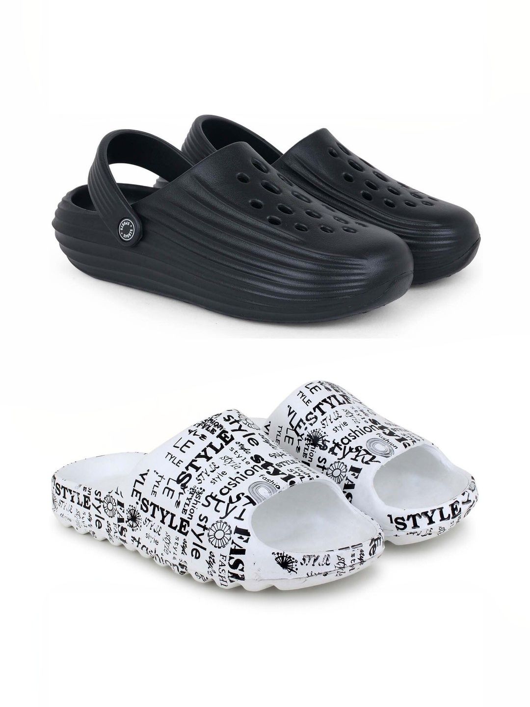 Pampy Angel Men Printed Clogs
