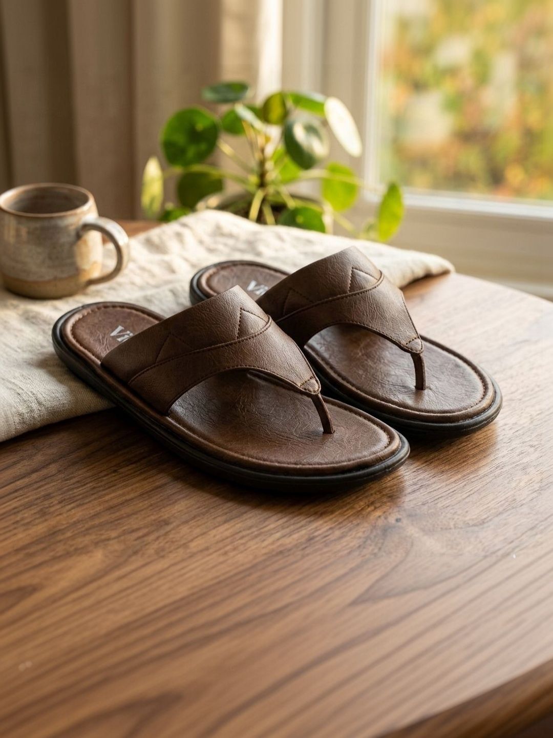 Viora Men Thong Flip-Flops