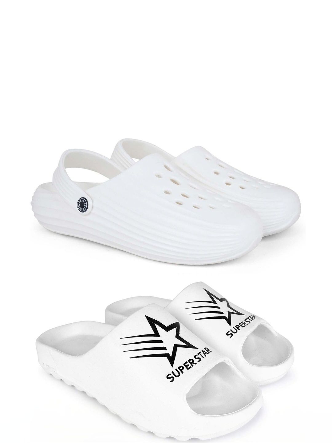 KAPYANSH Men Printed Clogs
