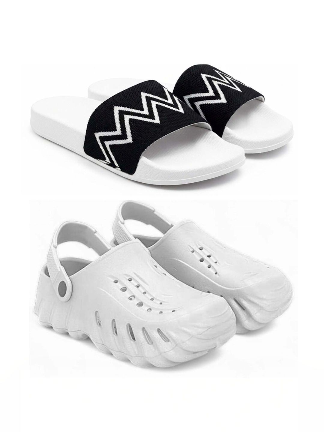 Pampy Angel Men Printed Sliders