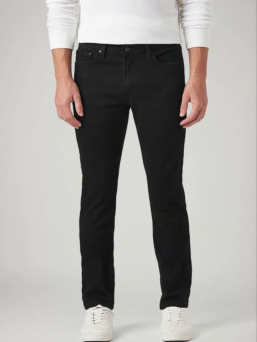 Levis Levis Men Classic Slim Fit Mid-Rise Stretchable Jeans