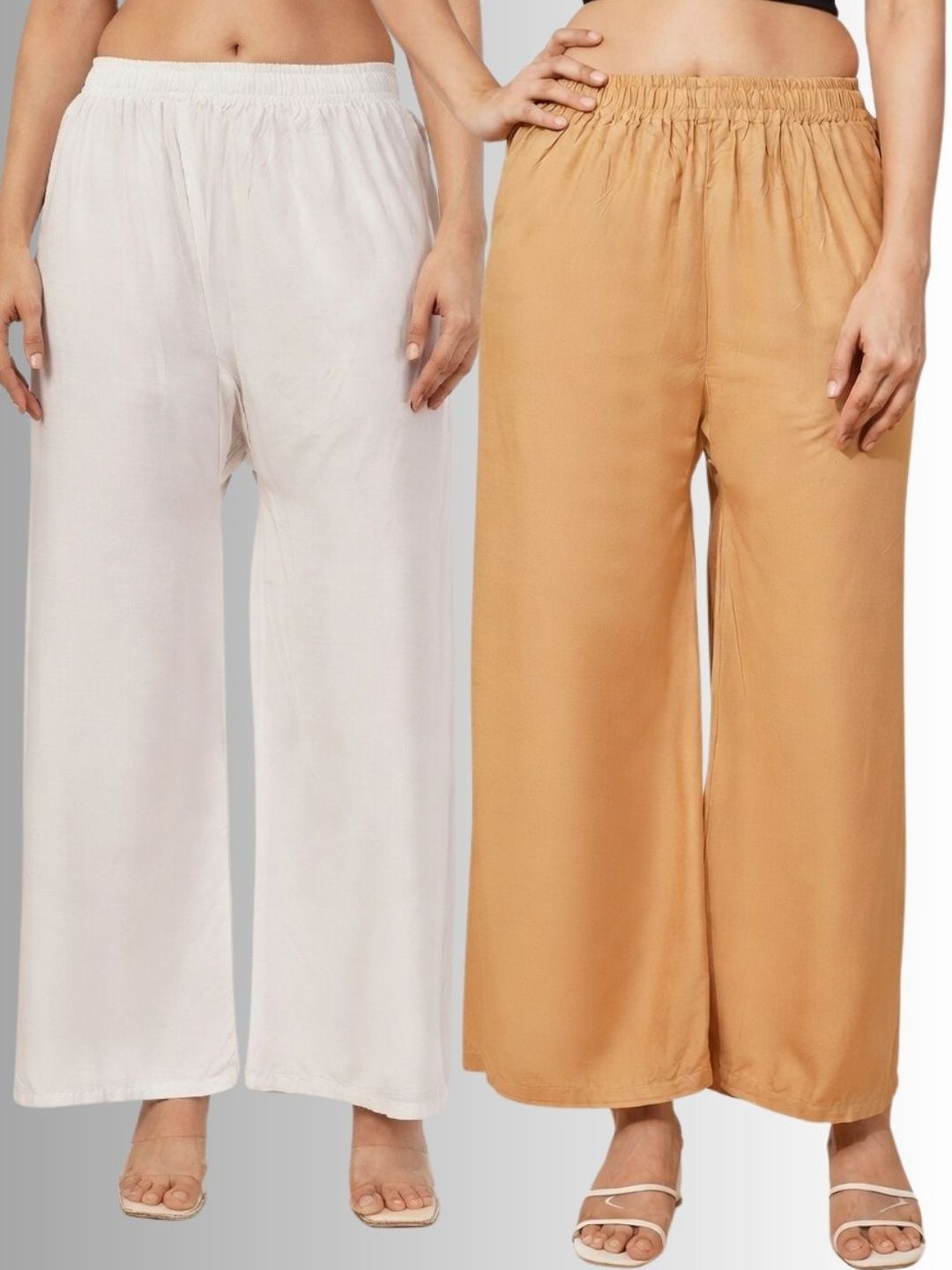 KALINI Women 2 Ethnic Palazzos