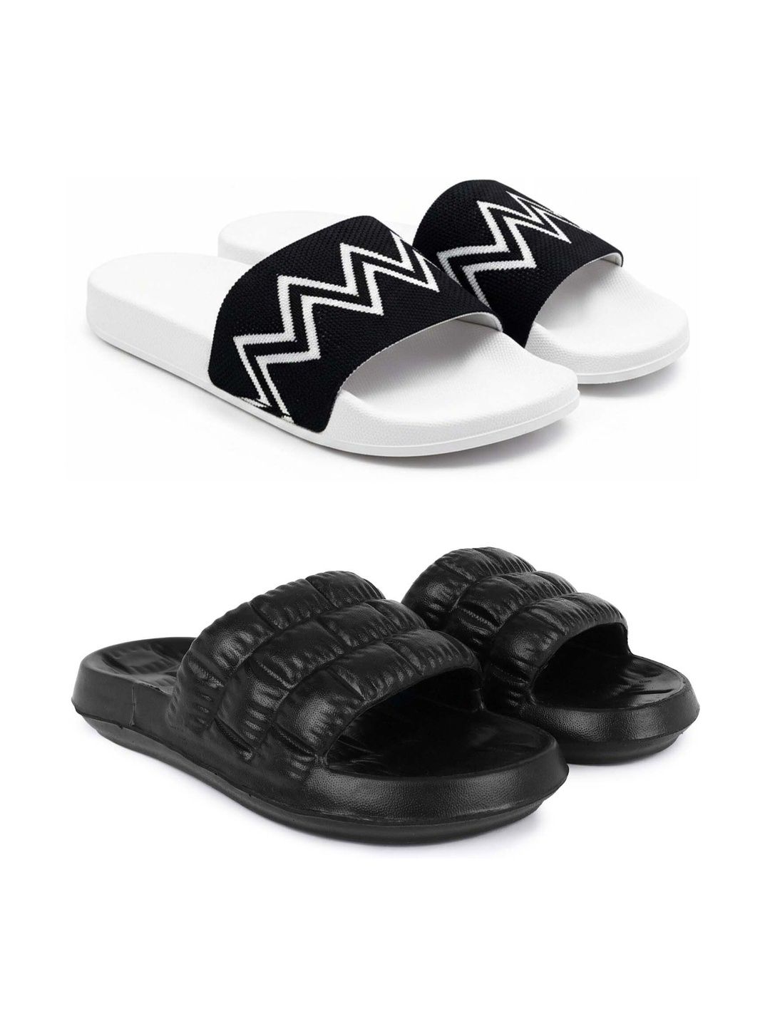 Pampy Angel Men Printed Sliders