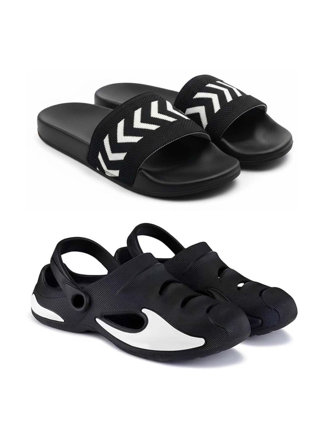 Pampy Angel Men Printed Sliders