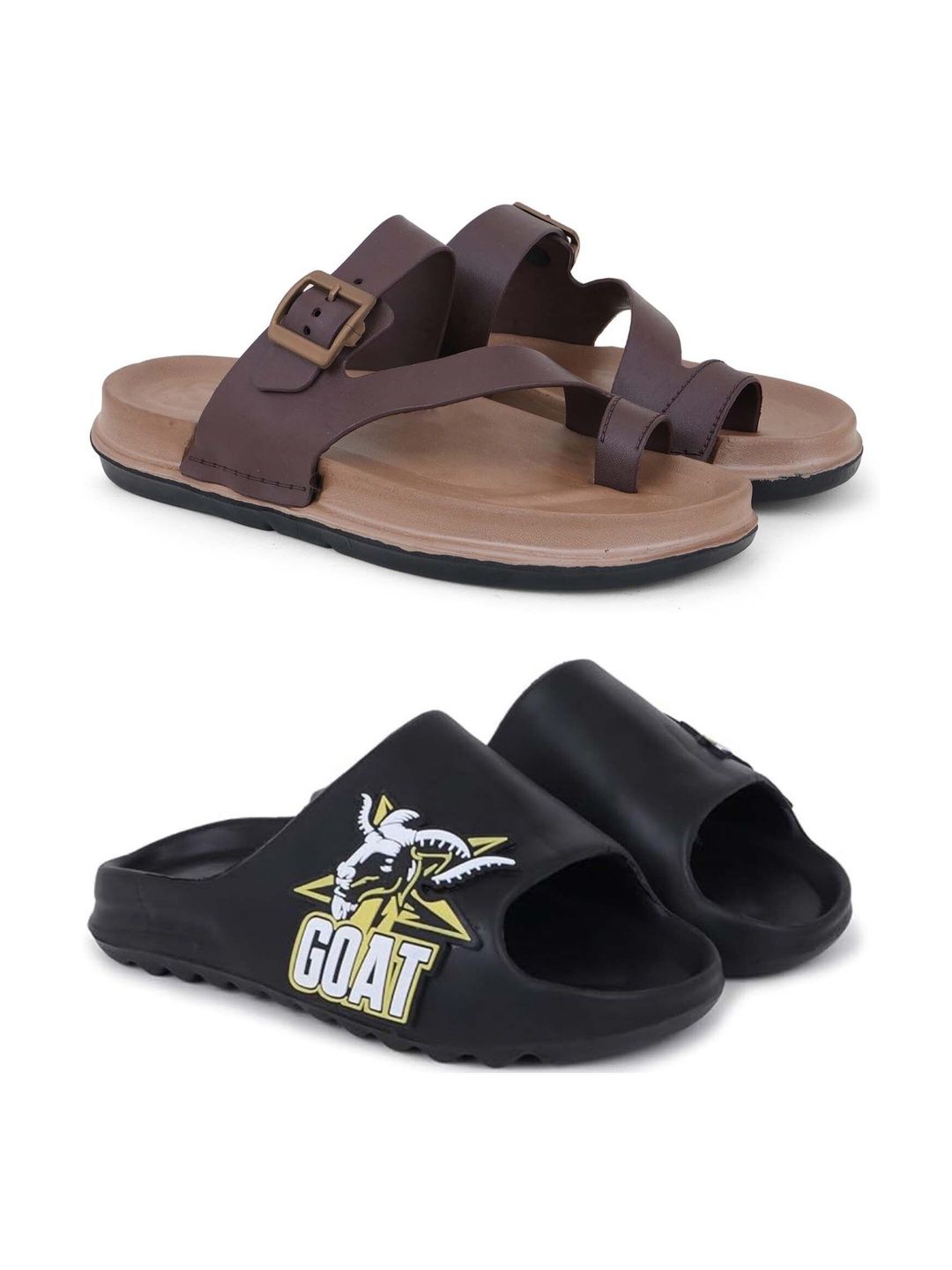 KAPYANSH Men Printed Slip-On