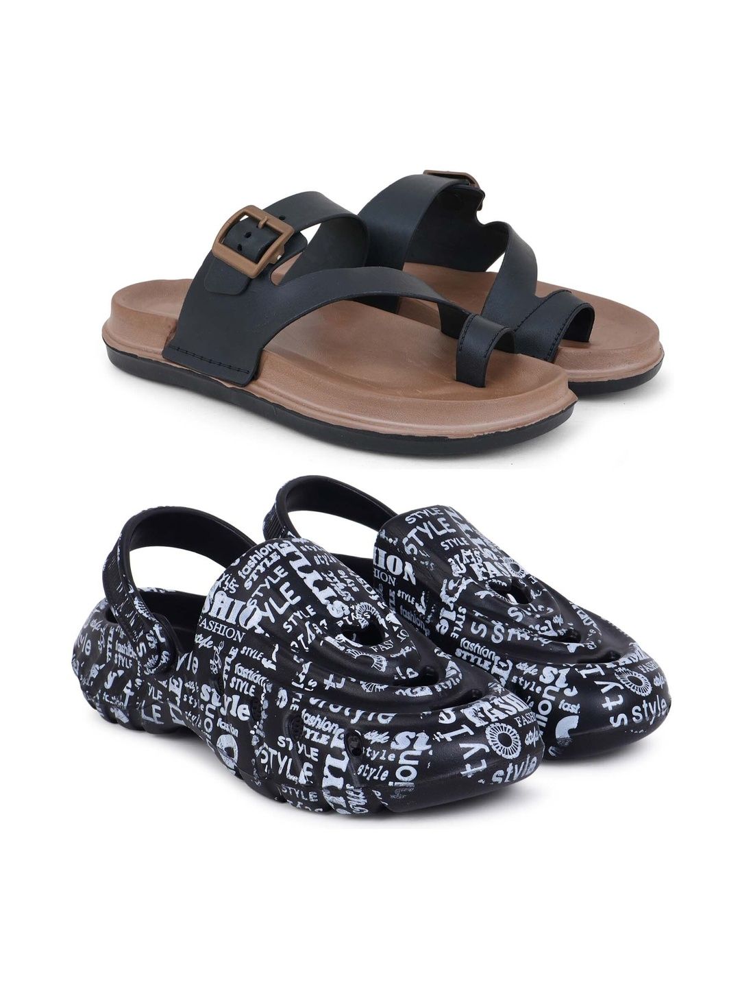 KAPYANSH Men Printed Slip-On