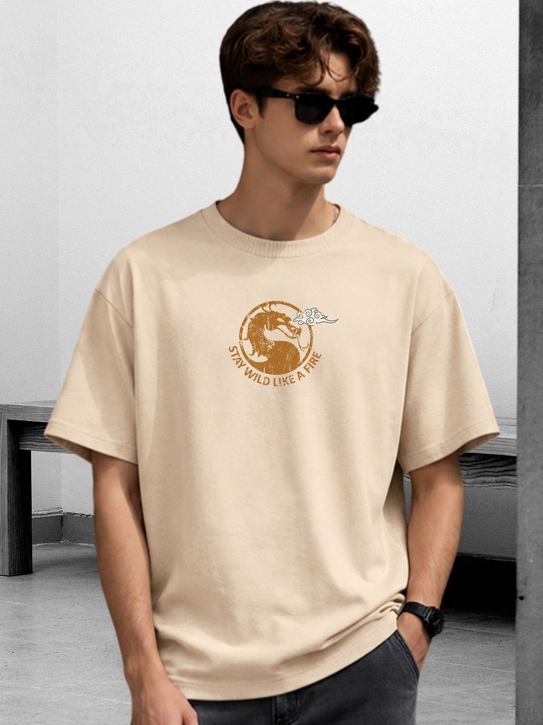 PRONK Men Printed T-shirt