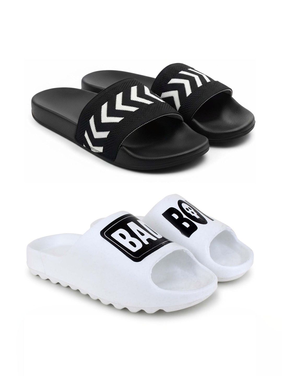 Pampy Angel Men Printed Sliders