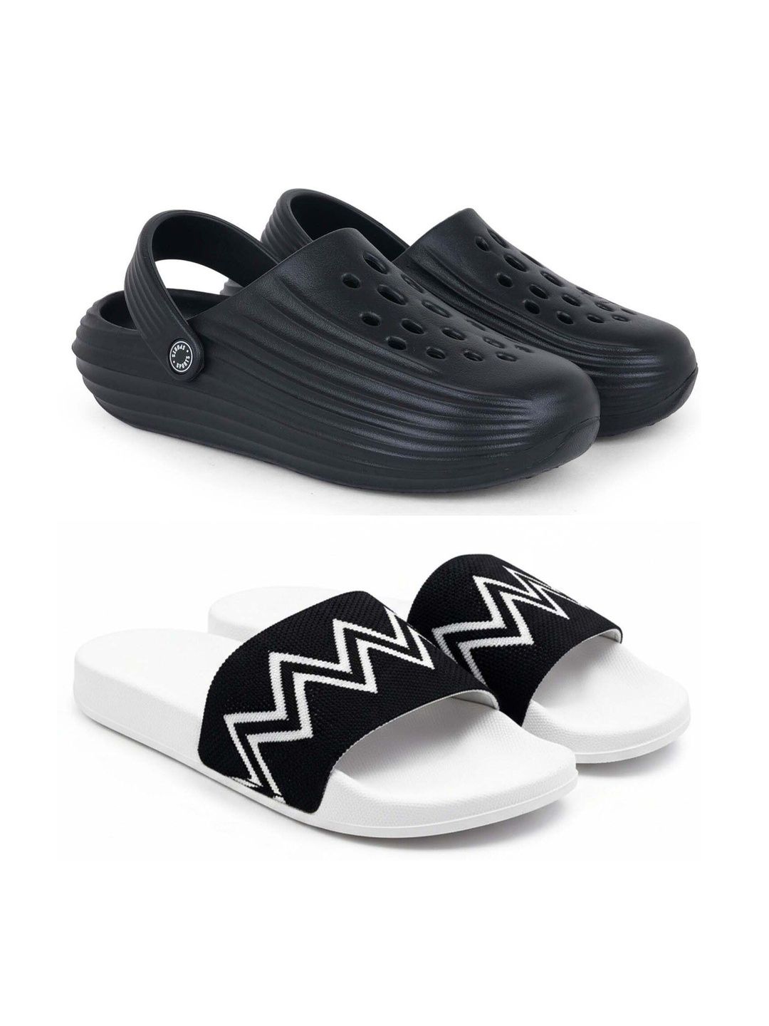 KAPYANSH Men Printed Clogs
