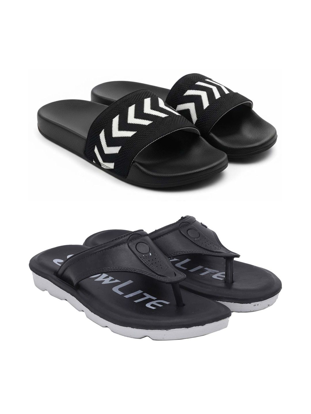 Pampy Angel Men Printed Thong Flip-Flops