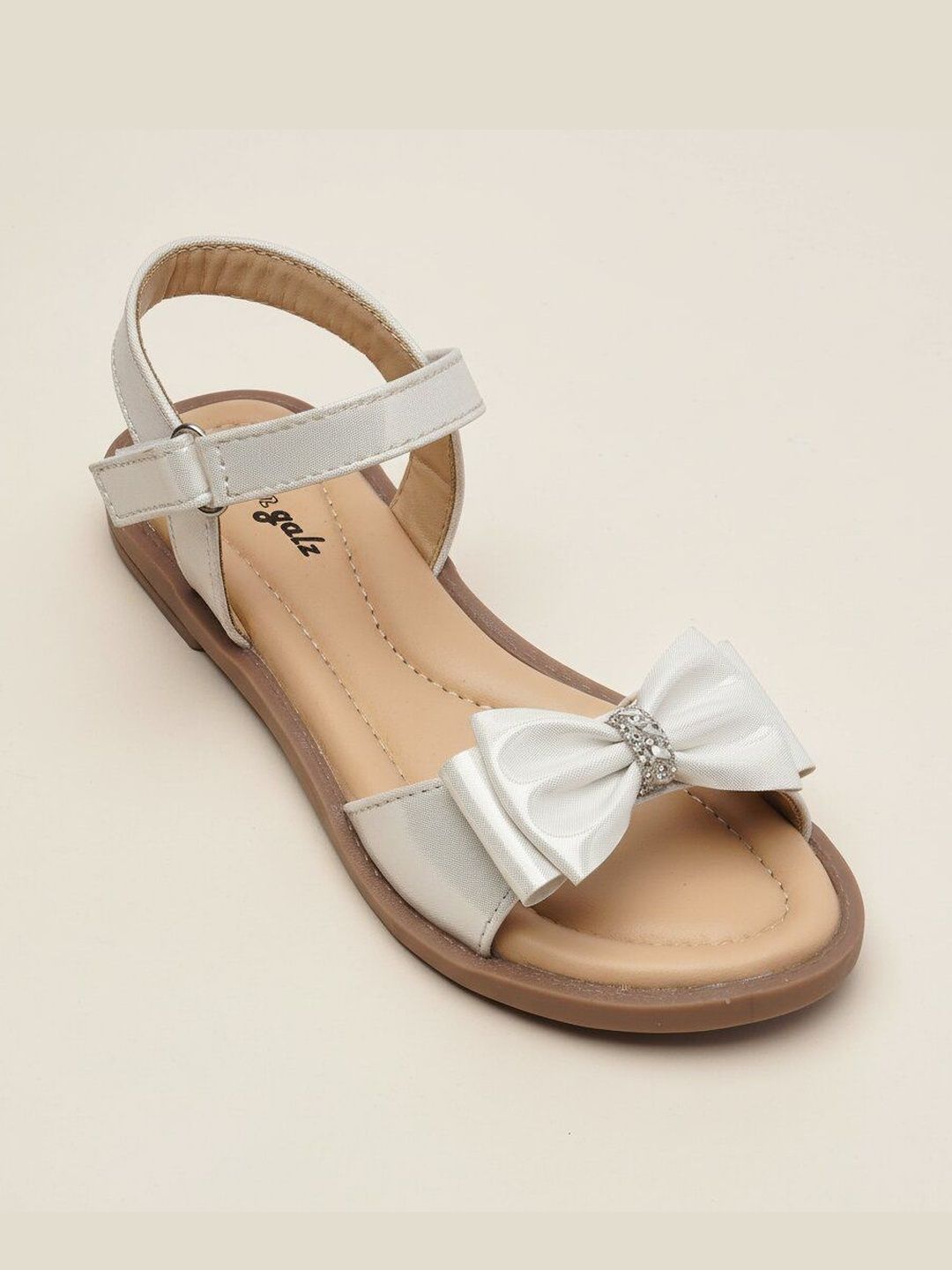 BOYZ N GALZ Girls Open Toe Flats