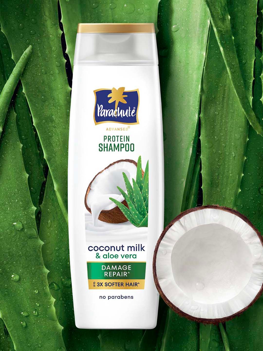 Parachute Parachute Advansed Damage Repair Protein Shampoo with Coconut Milk & Aloe Vera - 340 ml